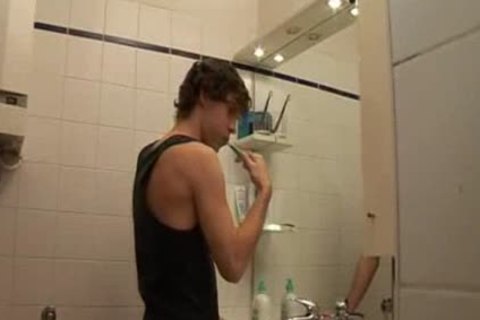 Macho fucker flslimy man trio