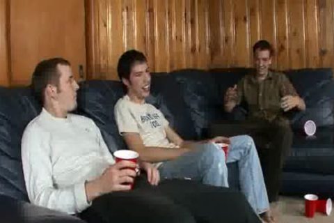 Straight twink Experiments At A Party