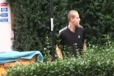 homosexual English asshole Fingering before pounding