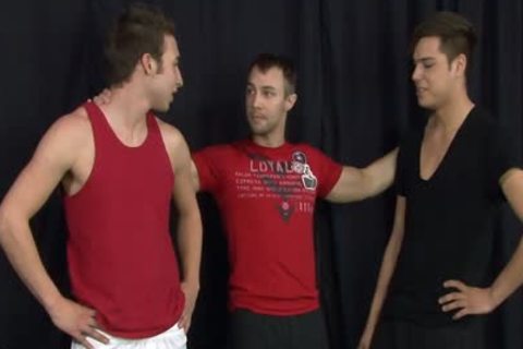 Three dirty wangs plowing Hard