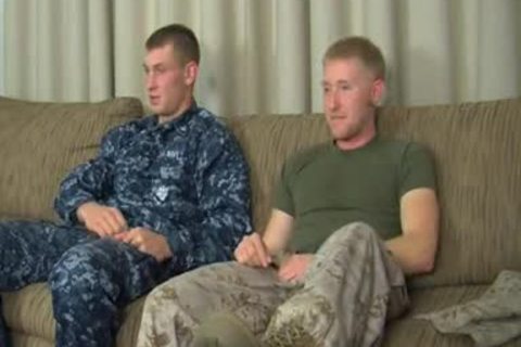 AAH - Petty Officer Aiden's First homo oral-job stimulation