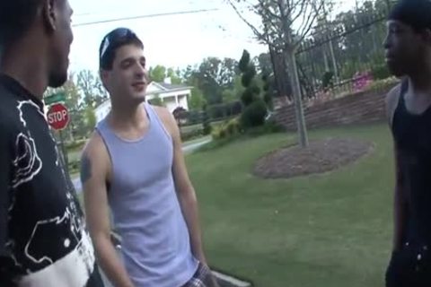 Thugs fuck twink