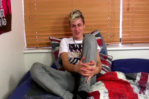 Skylar West Plays With His long rod And fucks His asshole