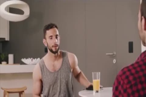 charming hairy men Making Love