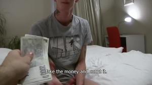 he agreed to lose his arse virginity for cash