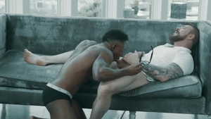 NoirMale.com: Liam Cyber as well as Rocco Steele blowjob cum