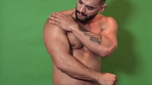 Maskurbate - Plowing hard next to amazing friend Arad