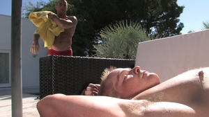 Falcon Studios: Dazzling Dudes Duke It Out by the Water