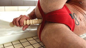 maskurbate: Stryker's Big Toy in Young Manuel's Ass