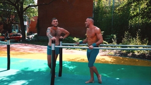 masqulin: Big Dicks Swing on the Horizontal Bar 2